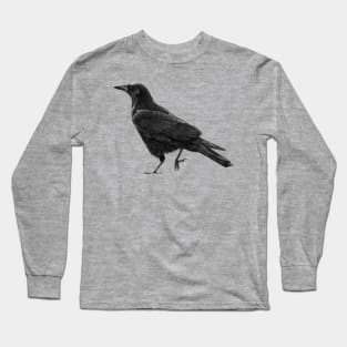 Crow Painting Long Sleeve T-Shirt